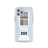 Shockproof Bumper Case - BLUE BAGGAGE TAG