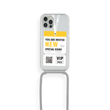 iPhone : Clear Case With Sling : VIP Tag