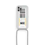 iPhone : Clear Case With Sling : Baggage Tag