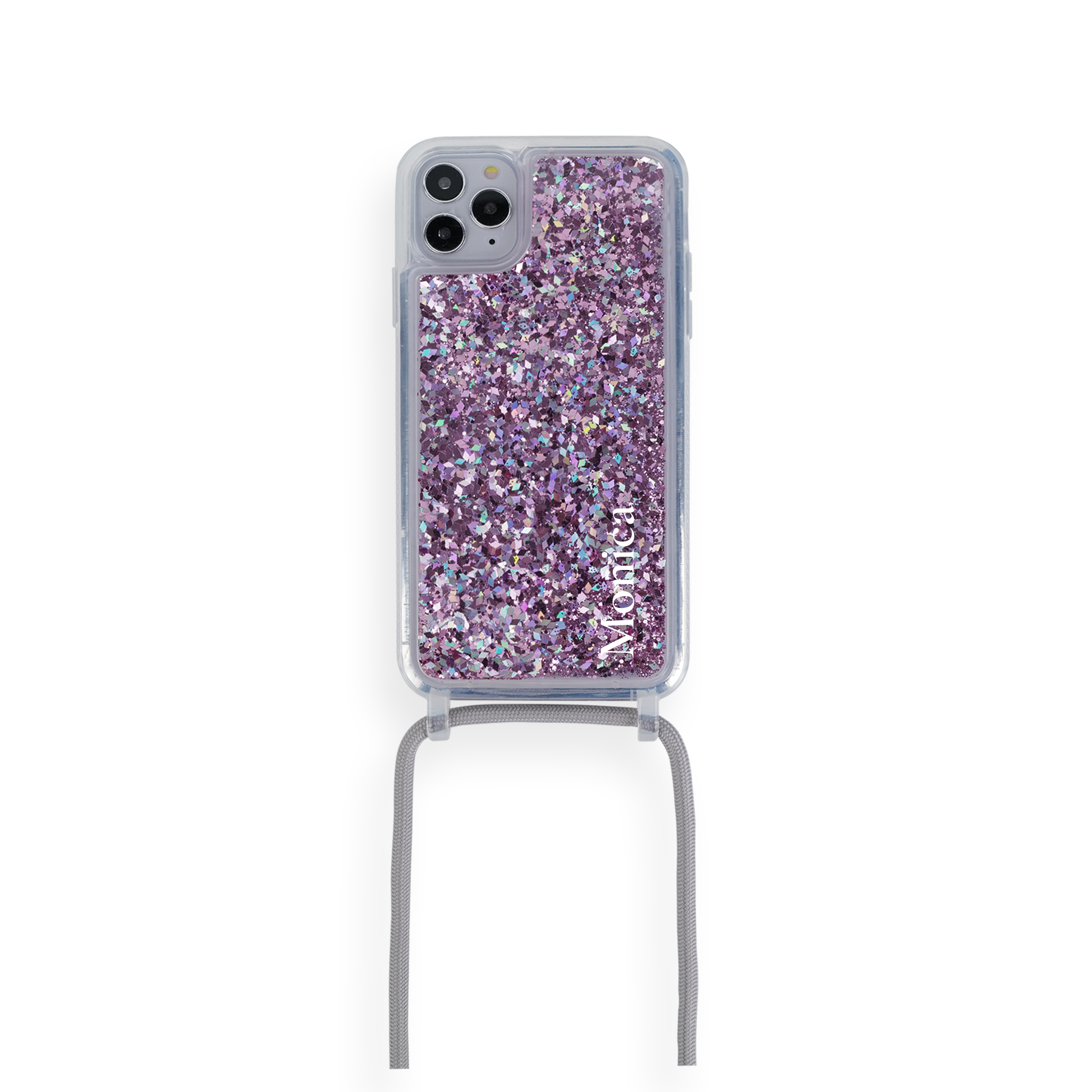 iPhone : Glitter Case With Sling