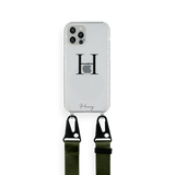 iPhone : Customised Clear Case with Lanyard : Alphabet