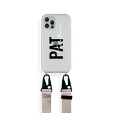 iPhone : Customised Clear Case with Lanyard : 2 Tone Match