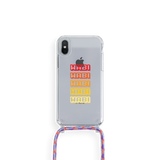 iPhone X series เคสใสพร้อมสายสะพาย Clear Case with Rope